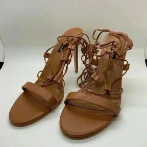 Nine West Mix 3 Brown Sandal Size 8